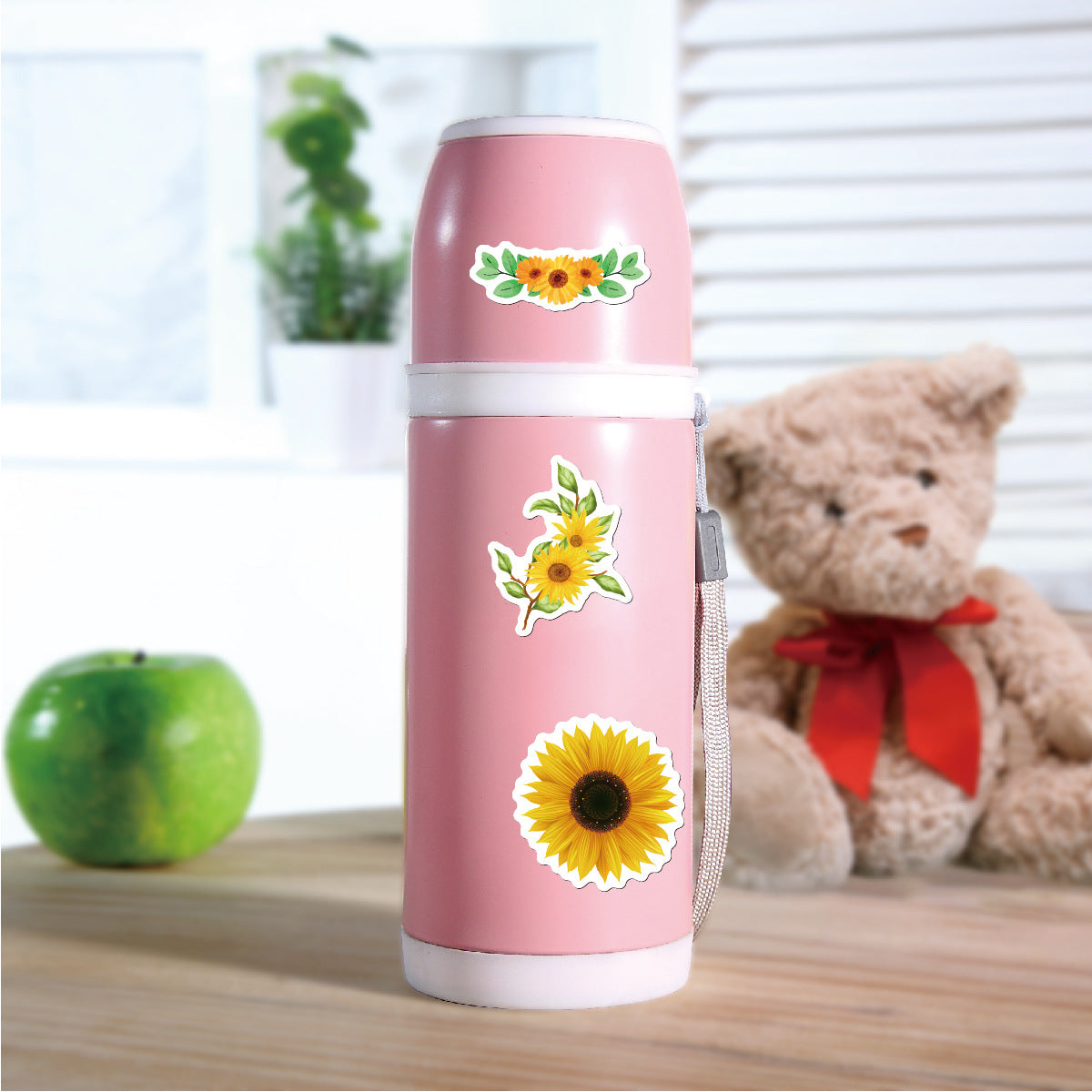 Wholesale 50pcs/pack Sunflower Stickers